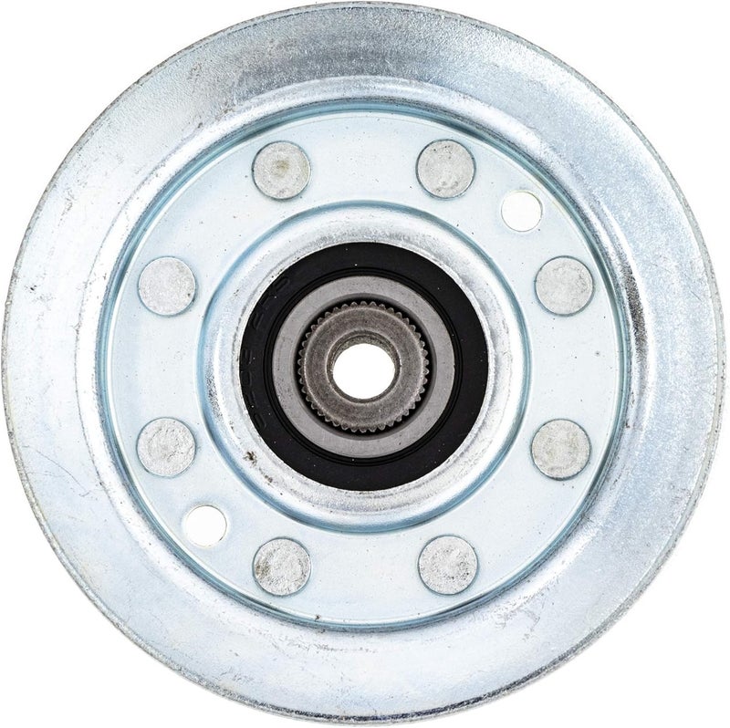 8TEN Store Flat Idler Pulley for John Deere X300 X304 X310 X320 X350 LTR155 LTR166 Sabre AM146880 2 Pack - Image 5